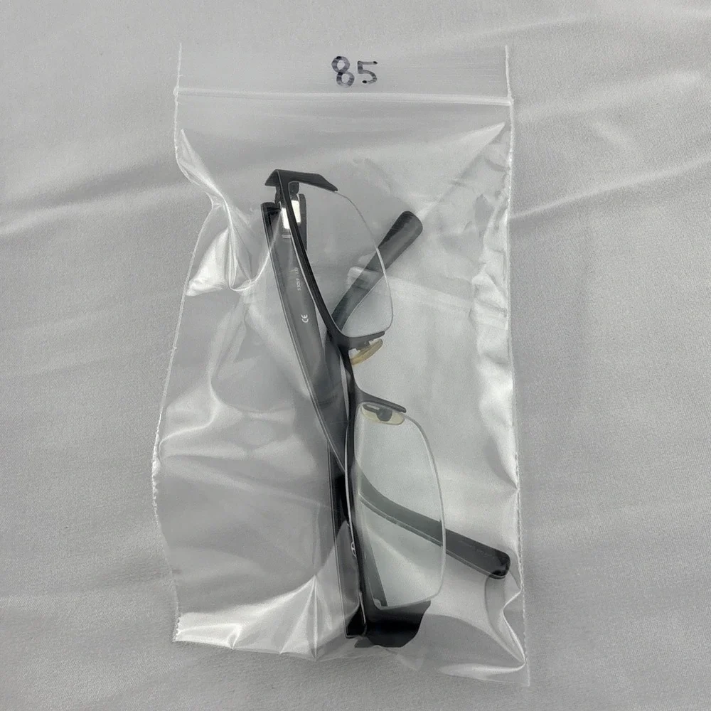 Dereon DOC316 001 Semi Rimless Eyeglasses Frame w/ Flexhinge 53-19-135